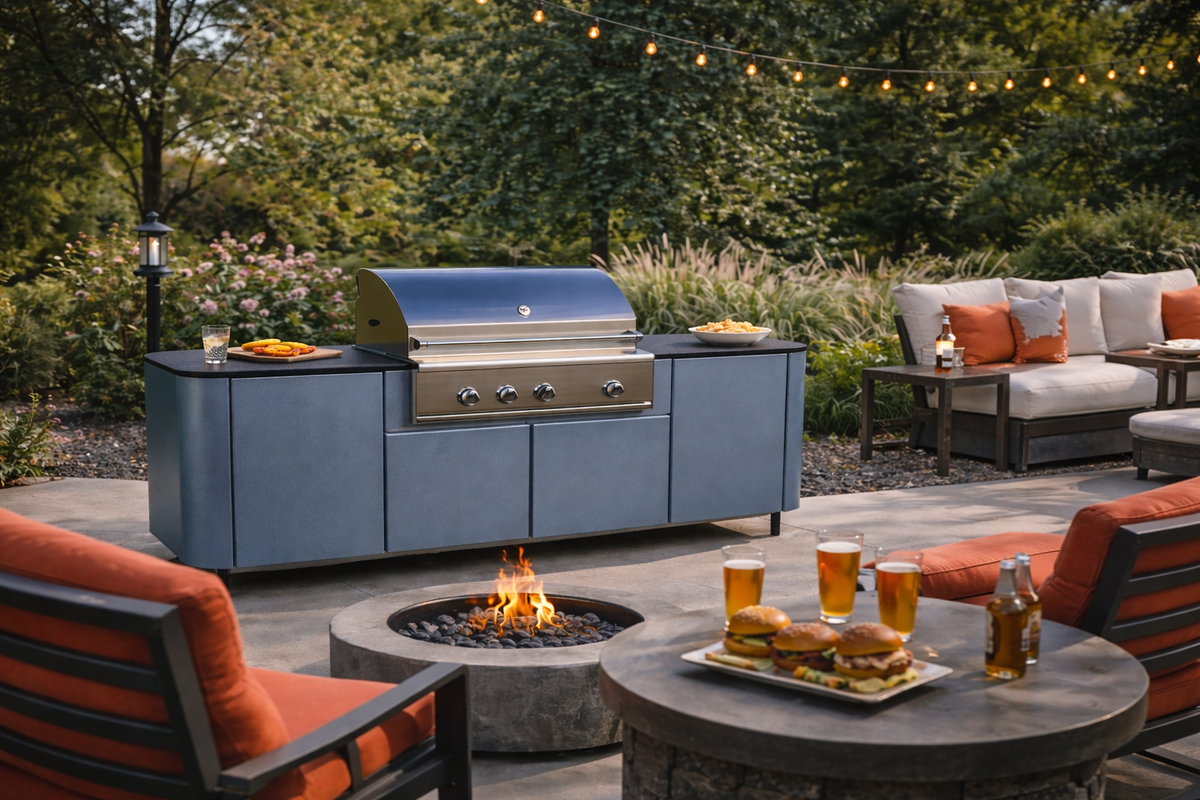Cascade Contemporary: Sleek, Modern Outdoor Kitchens for the Ultimate ...