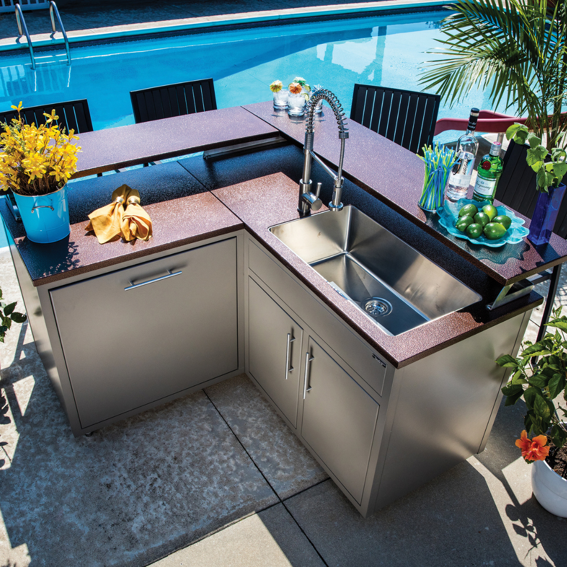 Outdoor Kitchen Design Rendering Service