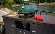 Challenger 48" Torch Ceramic Grill Cart (Fits Kamado Joe Classic II) (Big Green Egg Not Included) - 17CGC-48-17-TB-SV-KJ2 4