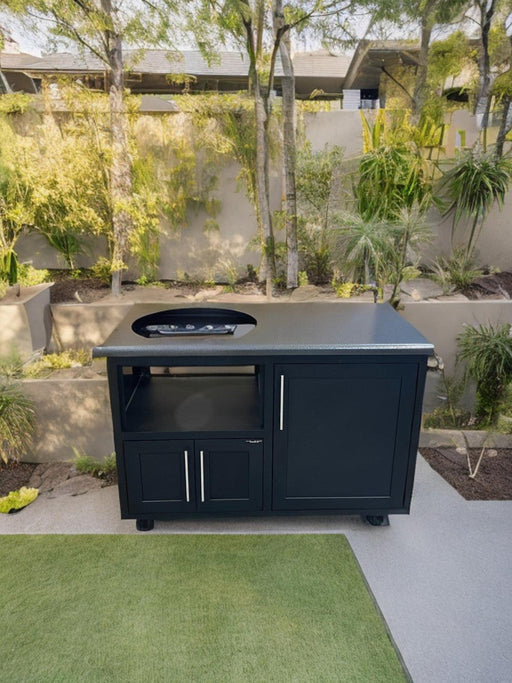 Challenger 48" Torch Ceramic Grill Cart (Fits Large Egg) (Big Green Egg Not Included) - 17CGC-48 3