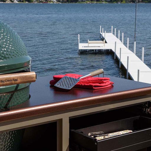 Challenger 48" Torch Ceramic Grill Cart (Fits Large Egg) (Big Green Egg Not Included) - 17CGC-48