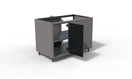 Challenger Blind Base with Rear Access 48" Pan/Shaker Door Cabinetry - OBBCRA-483528