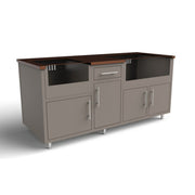 Challenger Coastal Series 76" Kitchen Island - COGI-76.25-BDDG 