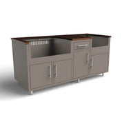 Challenger Coastal Series 76" Kitchen Island - COGI-76.25-GDDB 