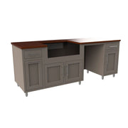 Challenger Coastal Series 93" Kitchen Island - COGI-93.125-WGRDD 