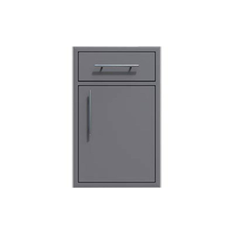 Challenger Designs 18" Canyon Series Single Door, Drawer Enclosure with Adjustable Shelf - CAN002-F01 