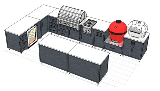 Challenger Designs Outdoor Kitchen Concept - INSPO2014 1