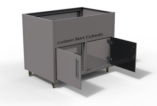 Challenger Gas Grill/Side Burner Base Cabinetry - OGGB-3528
